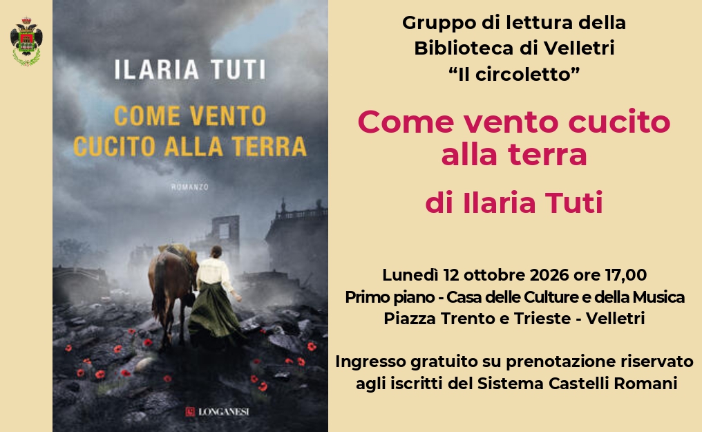 Biblioteca A. Tersenghi - Gruppo di lettura �Il circoletto� incontro sul libro \
